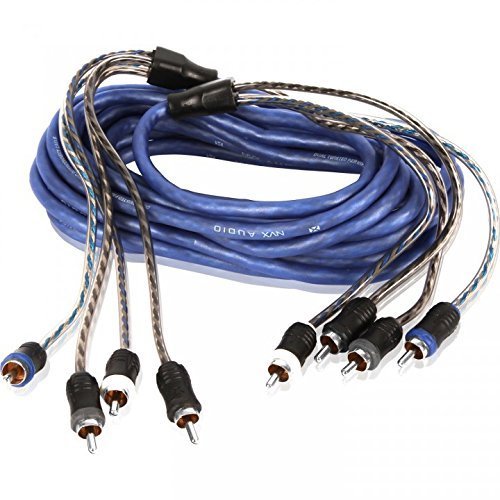 4-Channel RCA Audio Interconnect Cable